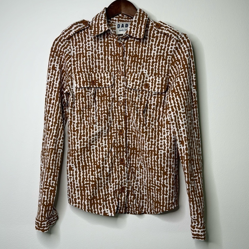 Dada Sport Technical Button Down Riding or Casual Top XS